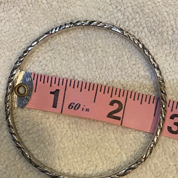 Dian Malouf bangle bracelets- set of 3 - Picture 9 of 9